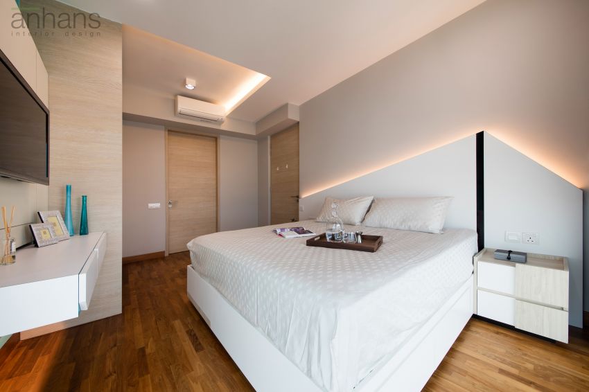 Contemporary, Modern Design - Bedroom - Condominium - Design by Anhans Interior Design Pte Ltd