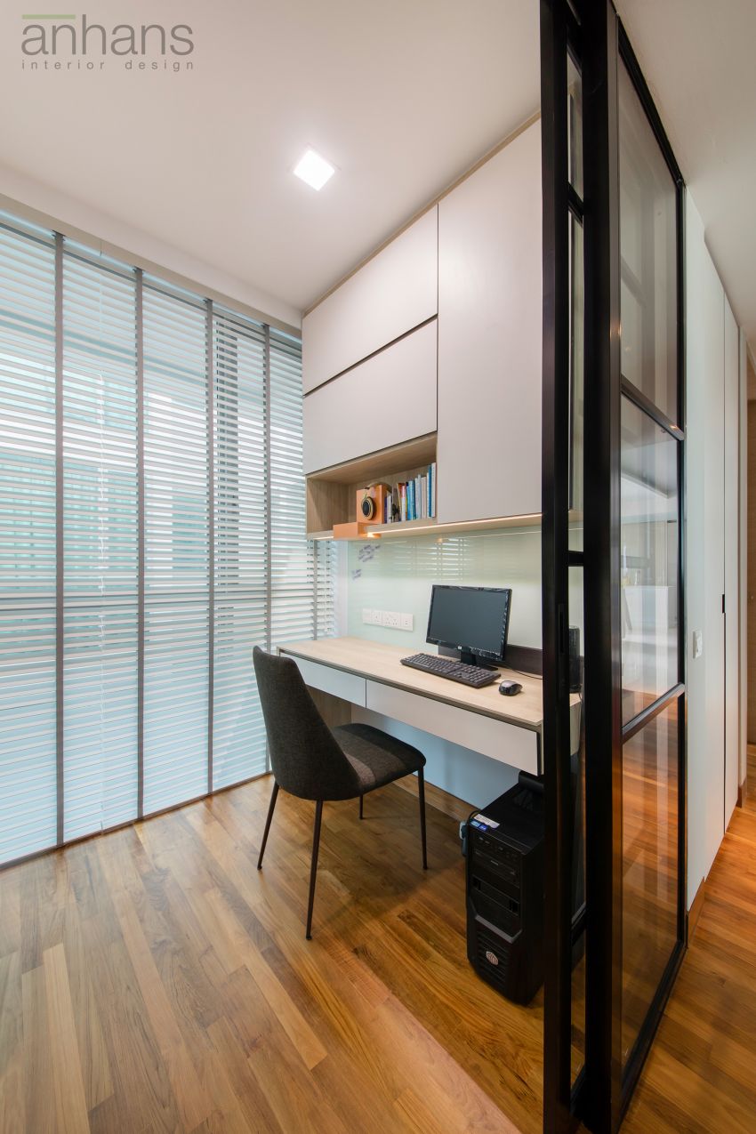 Contemporary, Modern Design - Study Room - Condominium - Design by Anhans Interior Design Pte Ltd