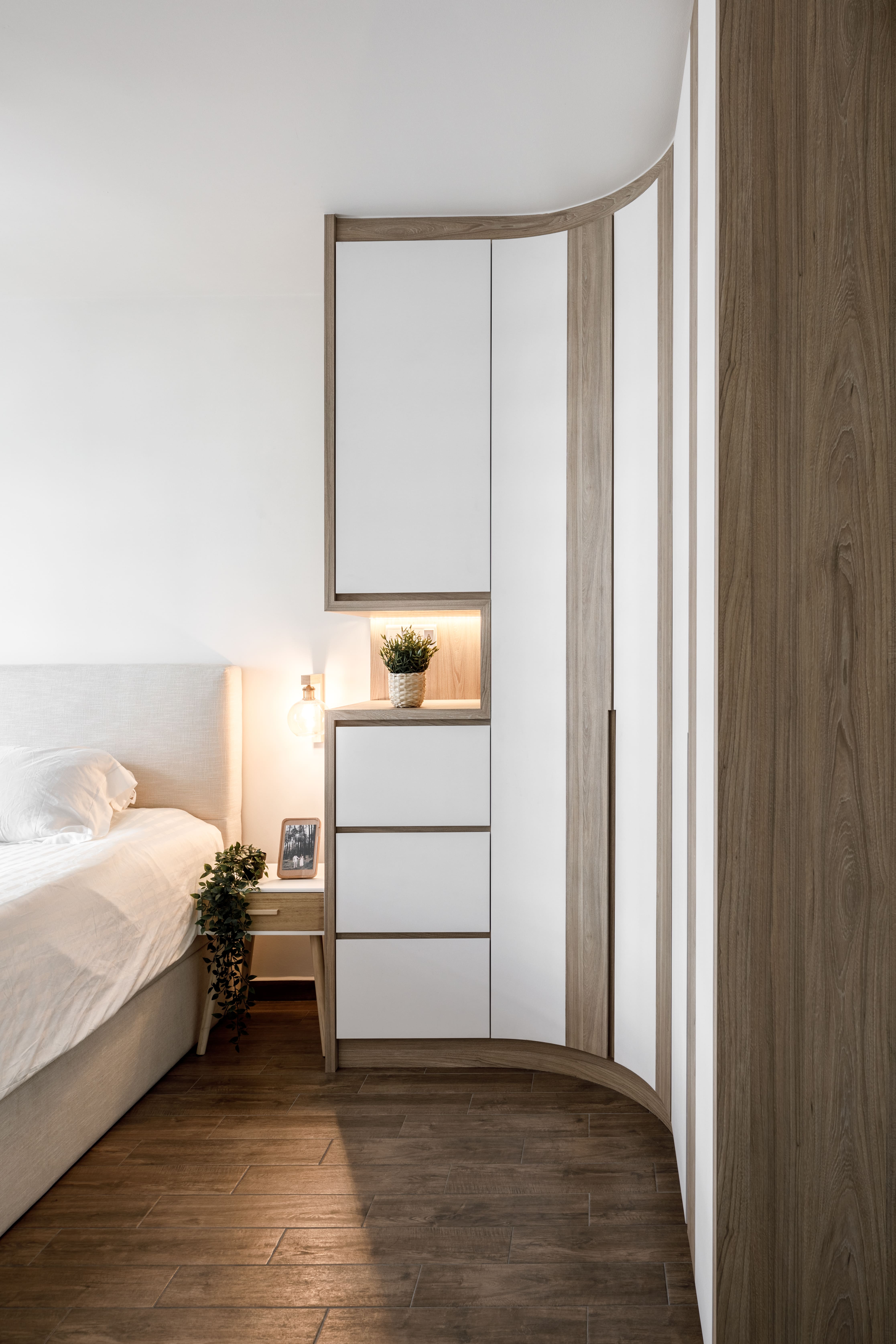 Minimalist, Scandinavian Design - Bedroom - HDB 4 Room - Design by Apex Studios Pte Ltd