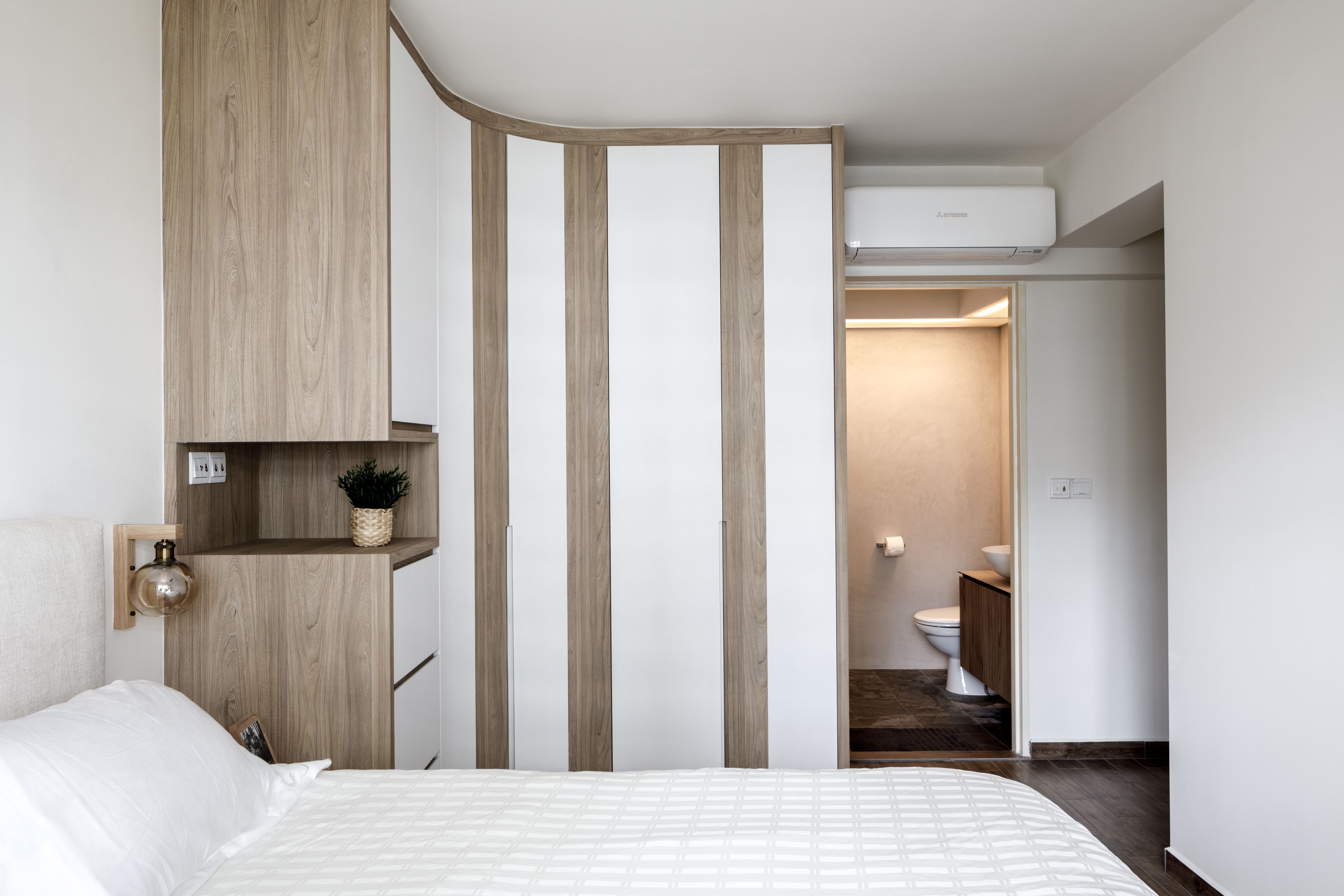 Minimalist, Scandinavian Design - Bedroom - HDB 4 Room - Design by Apex Studios Pte Ltd