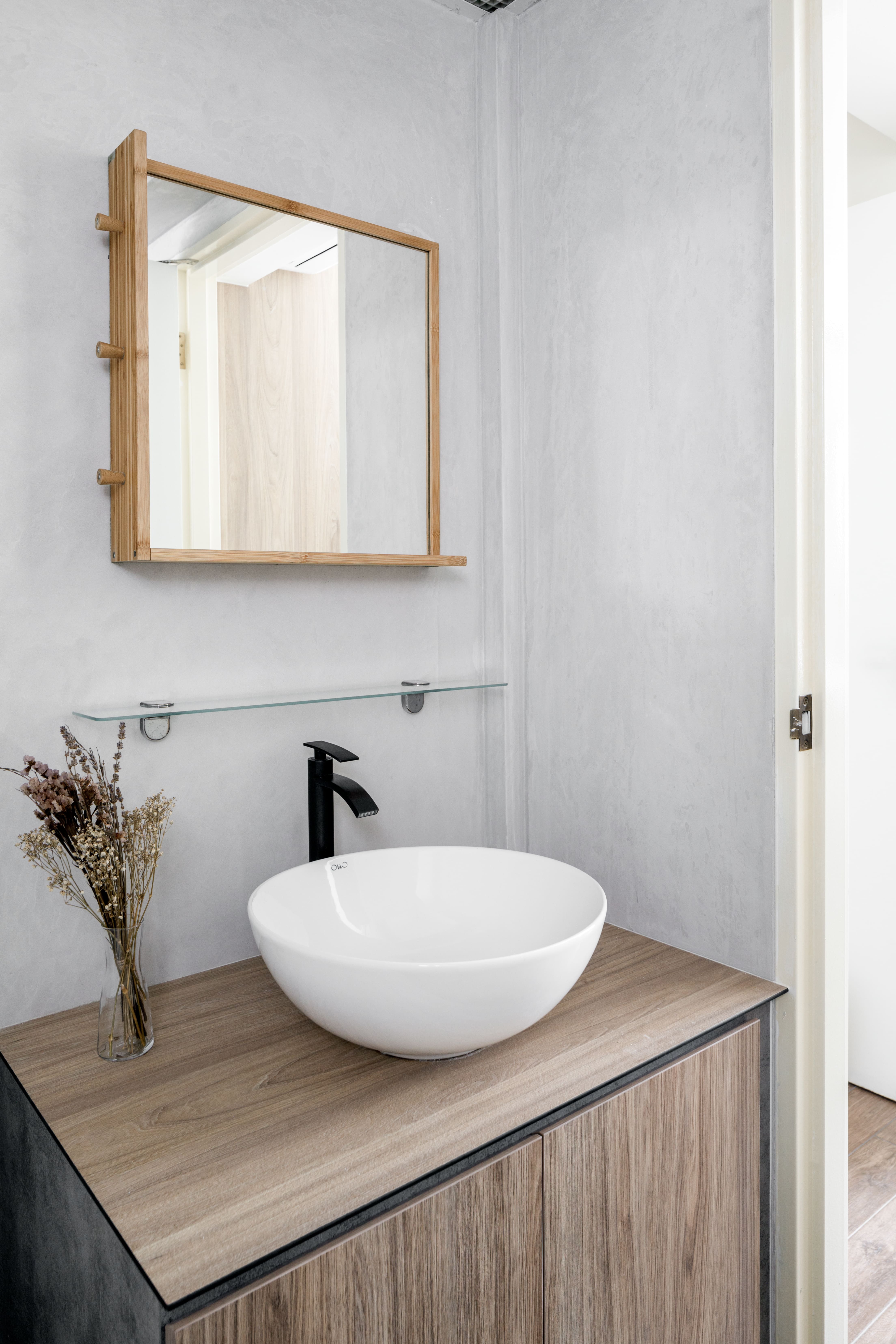 Minimalist, Scandinavian Design - Bathroom - HDB 4 Room - Design by Apex Studios Pte Ltd
