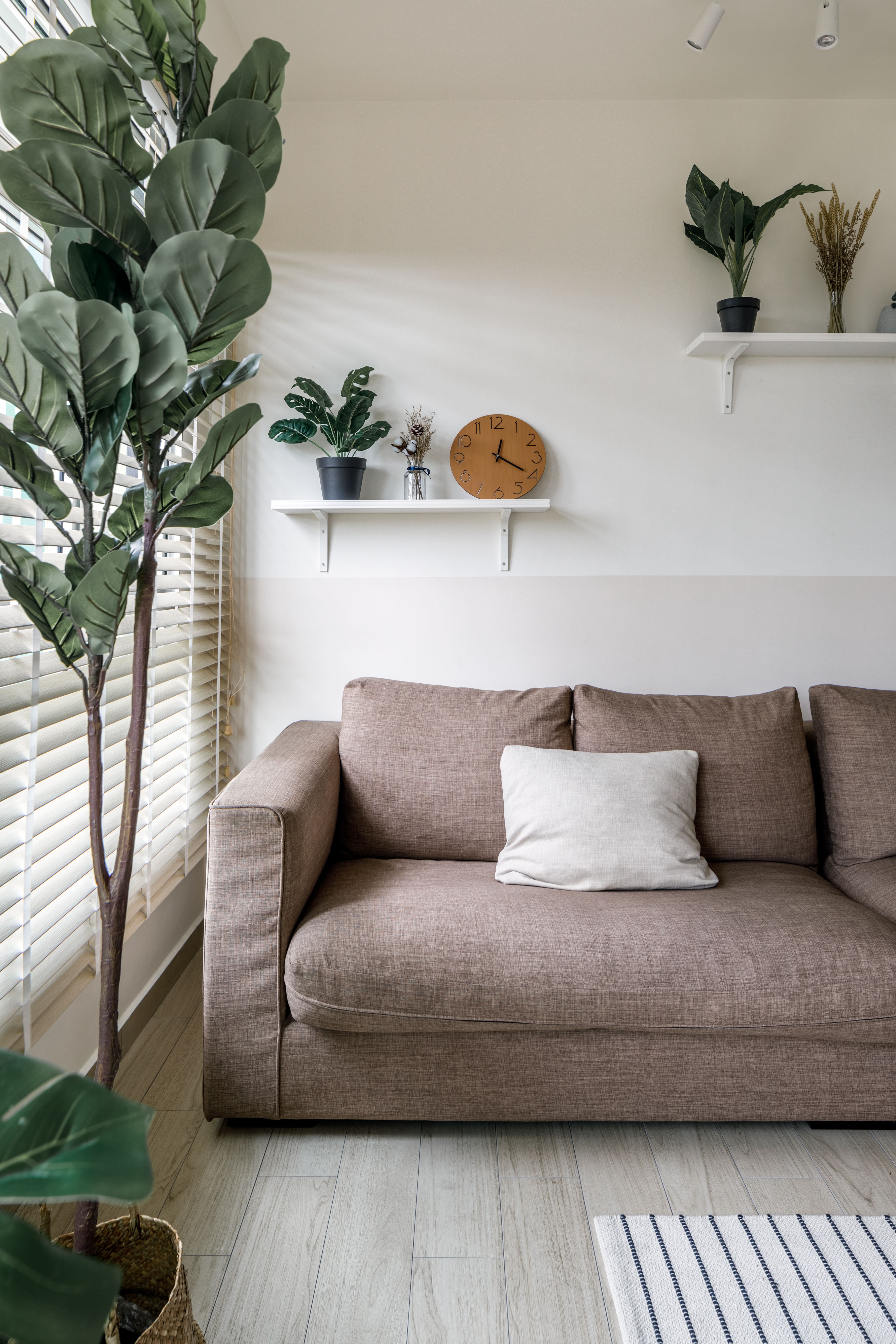 Minimalist, Scandinavian Design - Living Room - HDB 4 Room - Design by Apex Studios Pte Ltd
