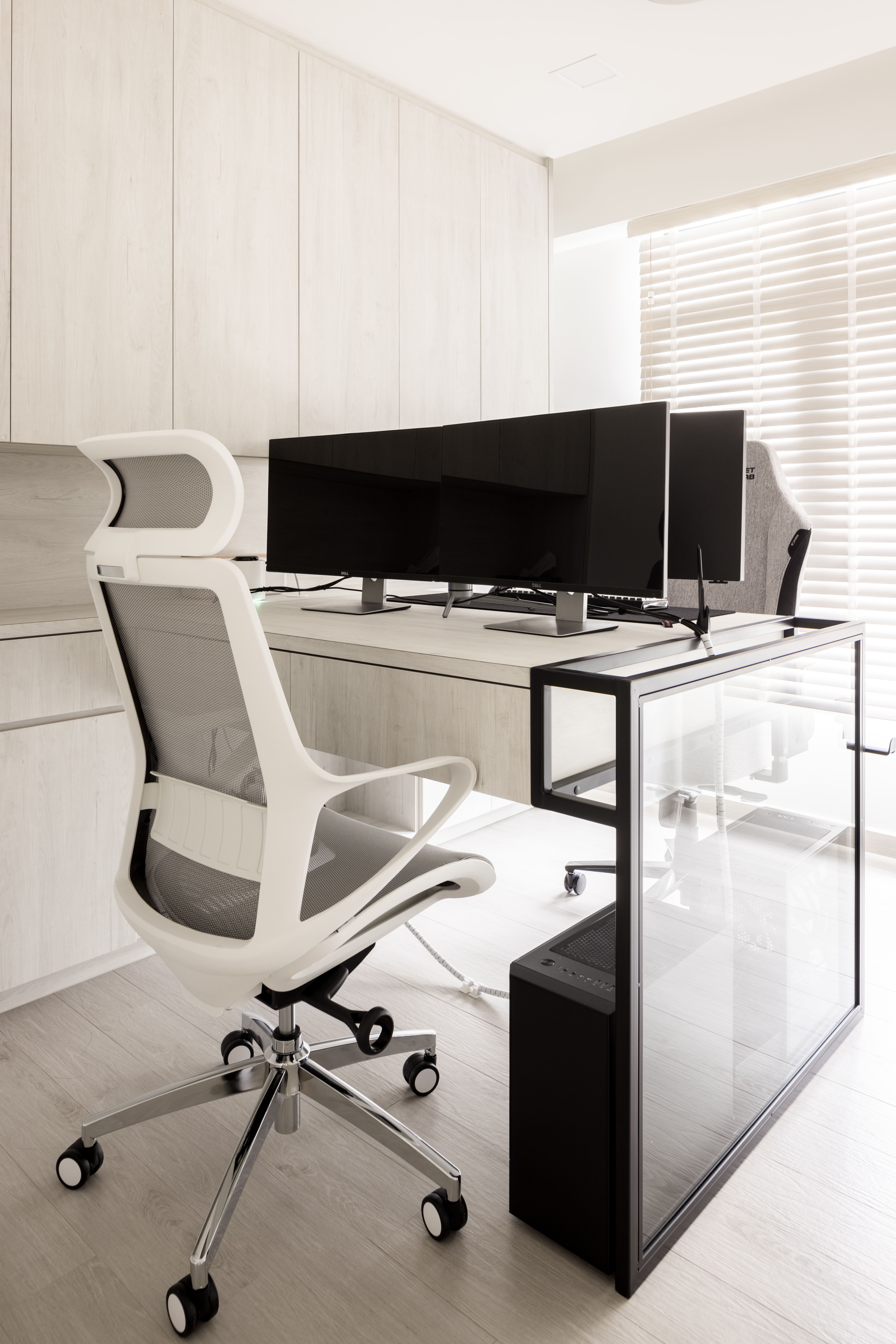 Minimalist, Scandinavian Design - Study Room - HDB 4 Room - Design by Apex Studios Pte Ltd