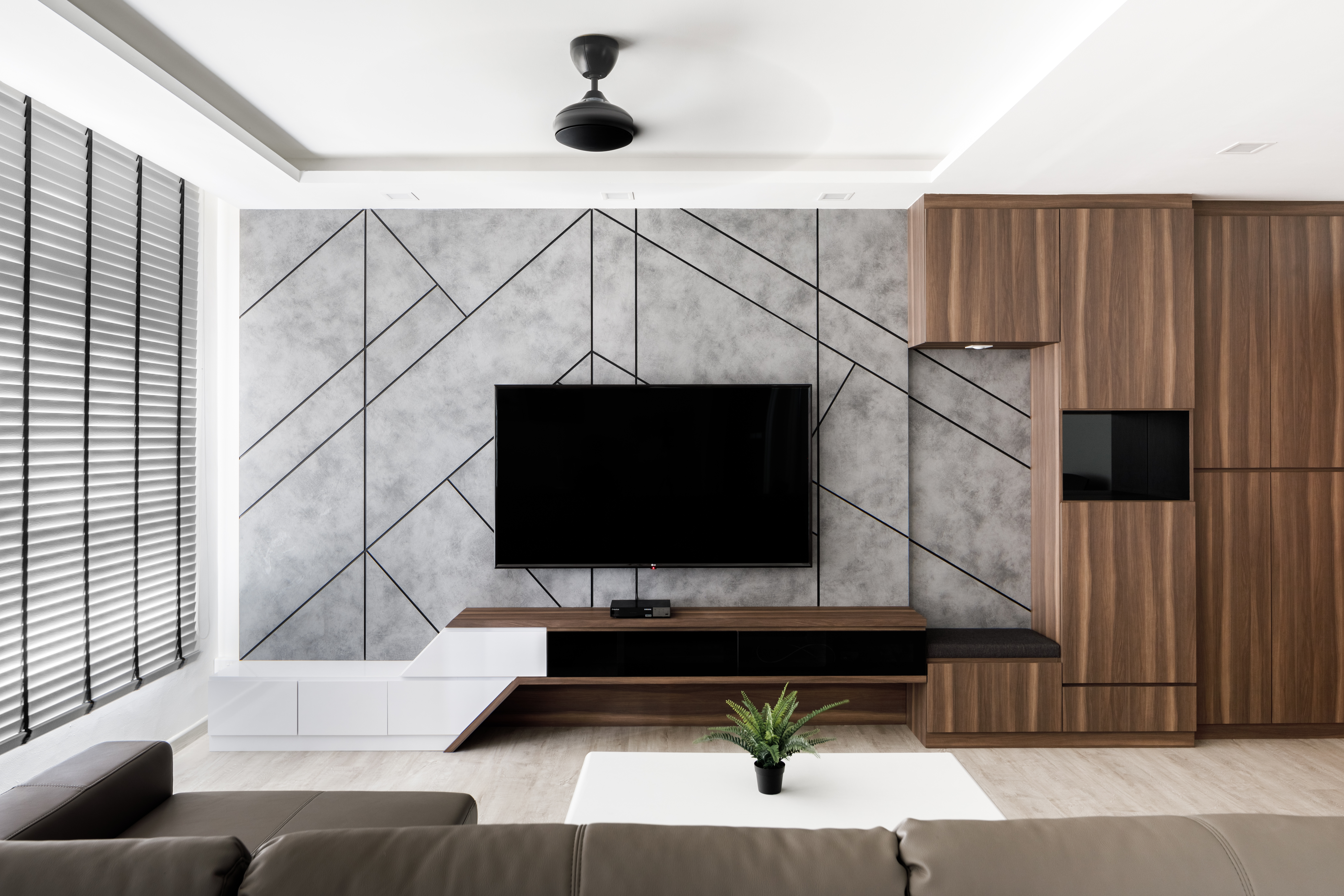 Others Design - Living Room - HDB 4 Room - Design by Apex Studios Pte Ltd