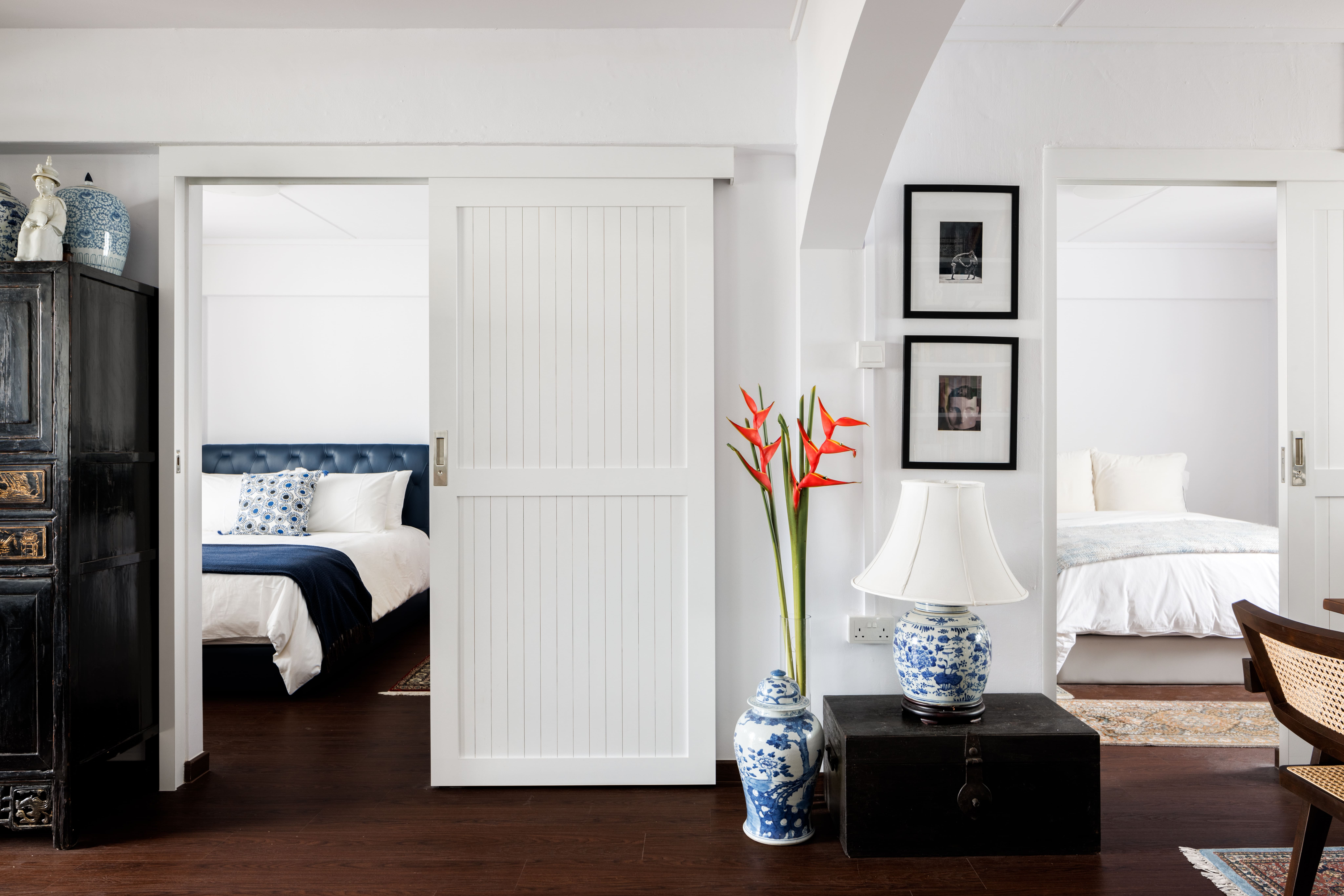 Oriental Design - Bedroom - HDB 5 Room - Design by Apex Studios Pte Ltd