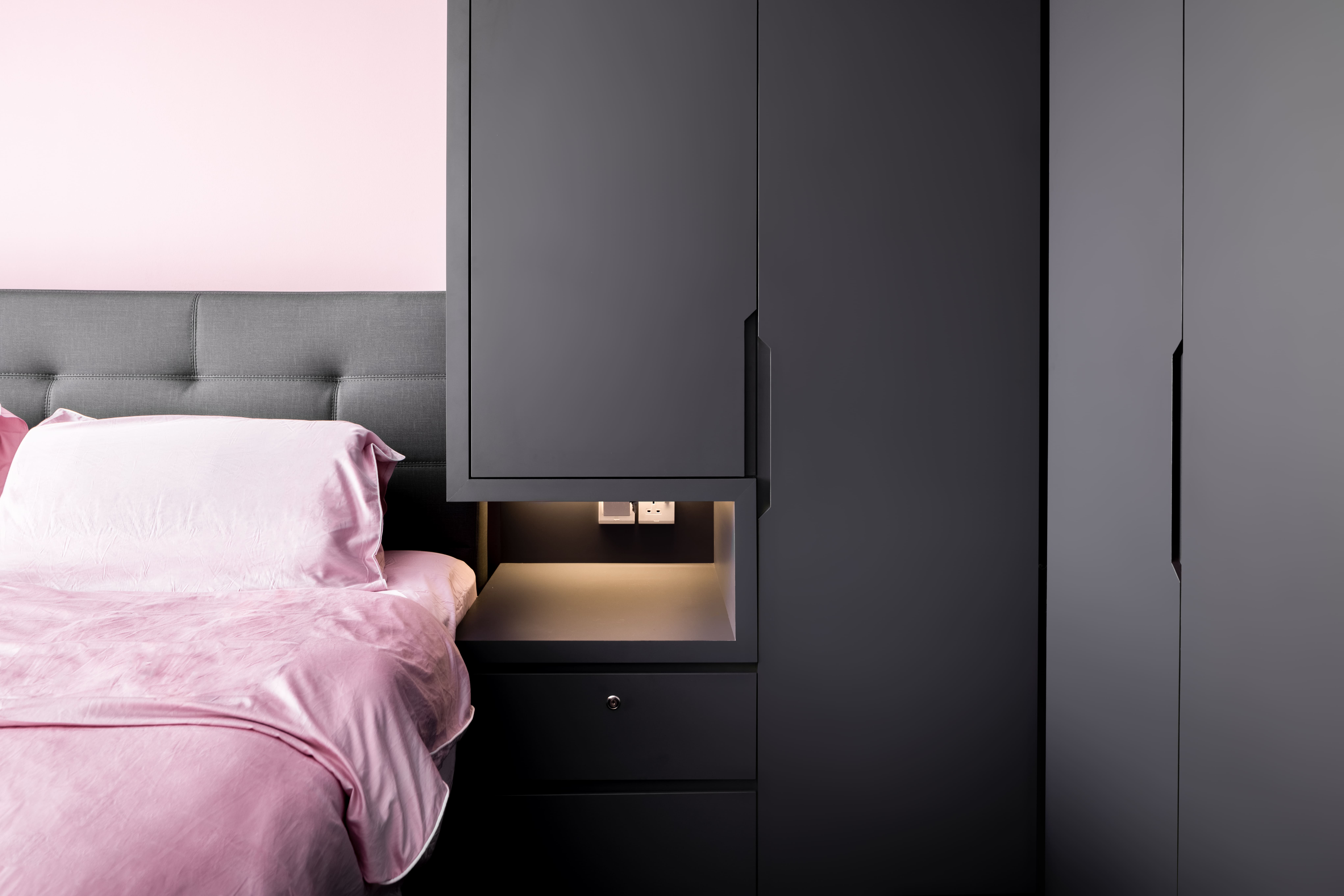 Contemporary Design - Bedroom - HDB 3 Room - Design by Apex Studios Pte Ltd