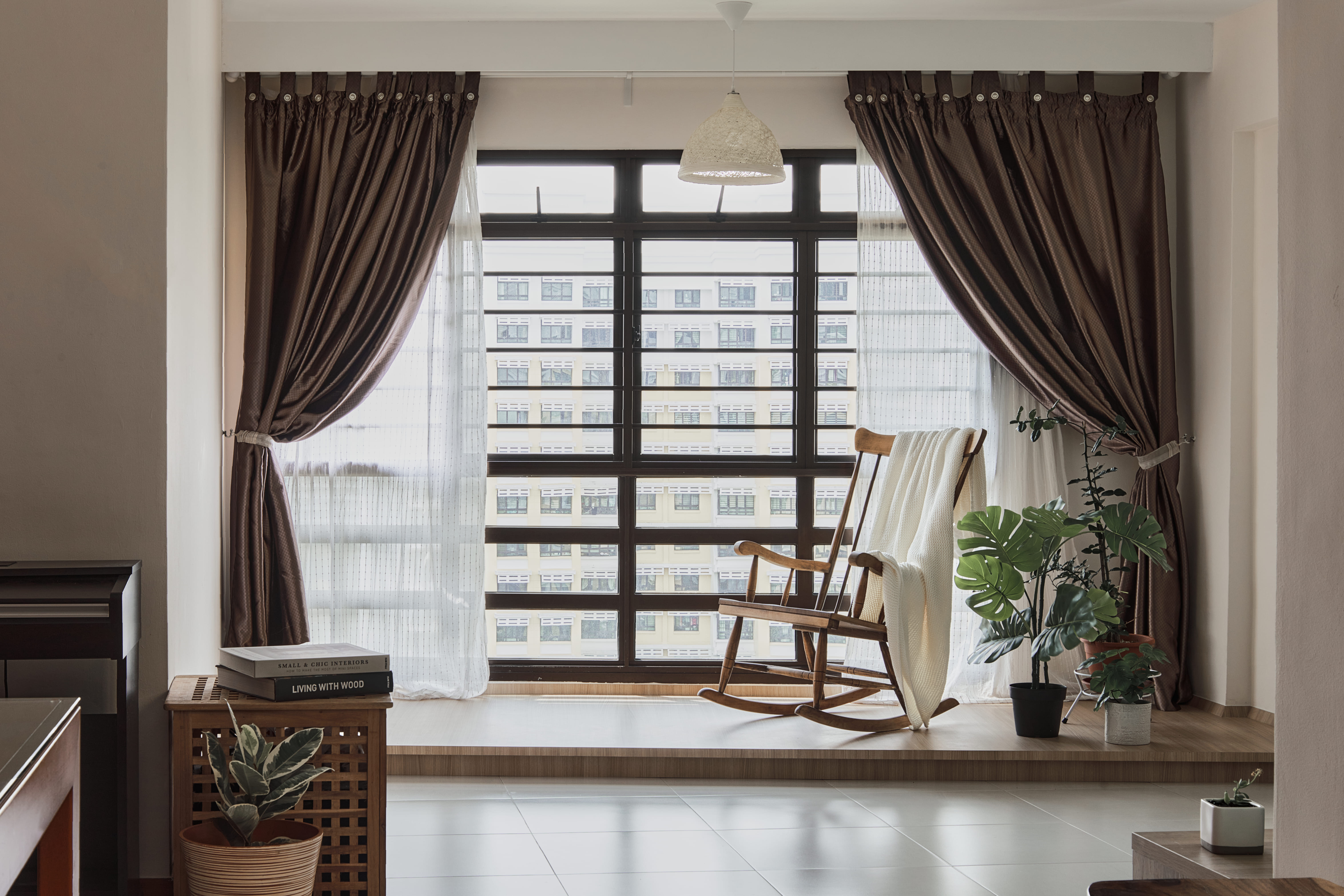 Contemporary Design - Living Room - HDB 4 Room - Design by Apex Studios Pte Ltd