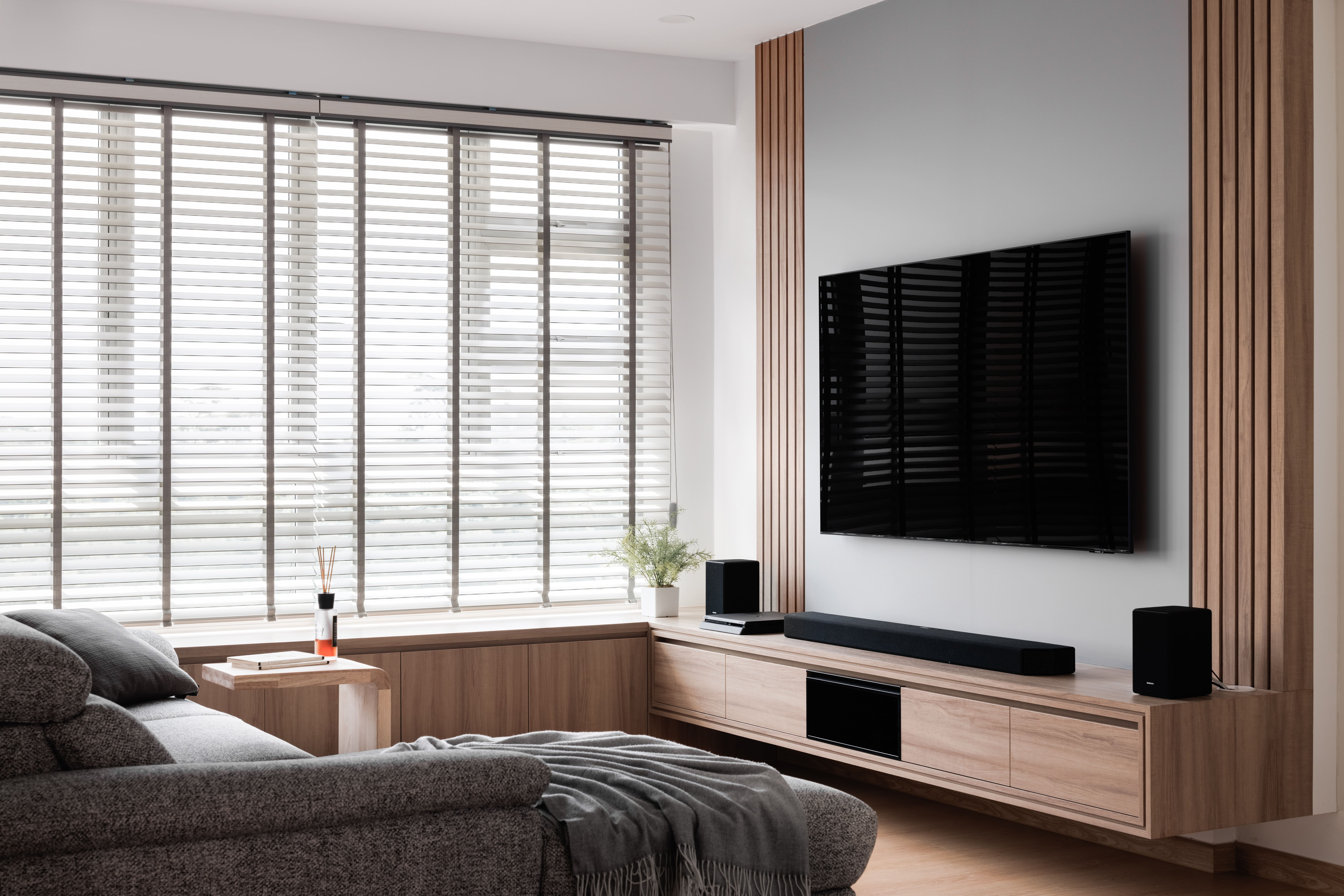 Minimalist Design - Living Room - HDB 4 Room - Design by Apex Studios Pte Ltd