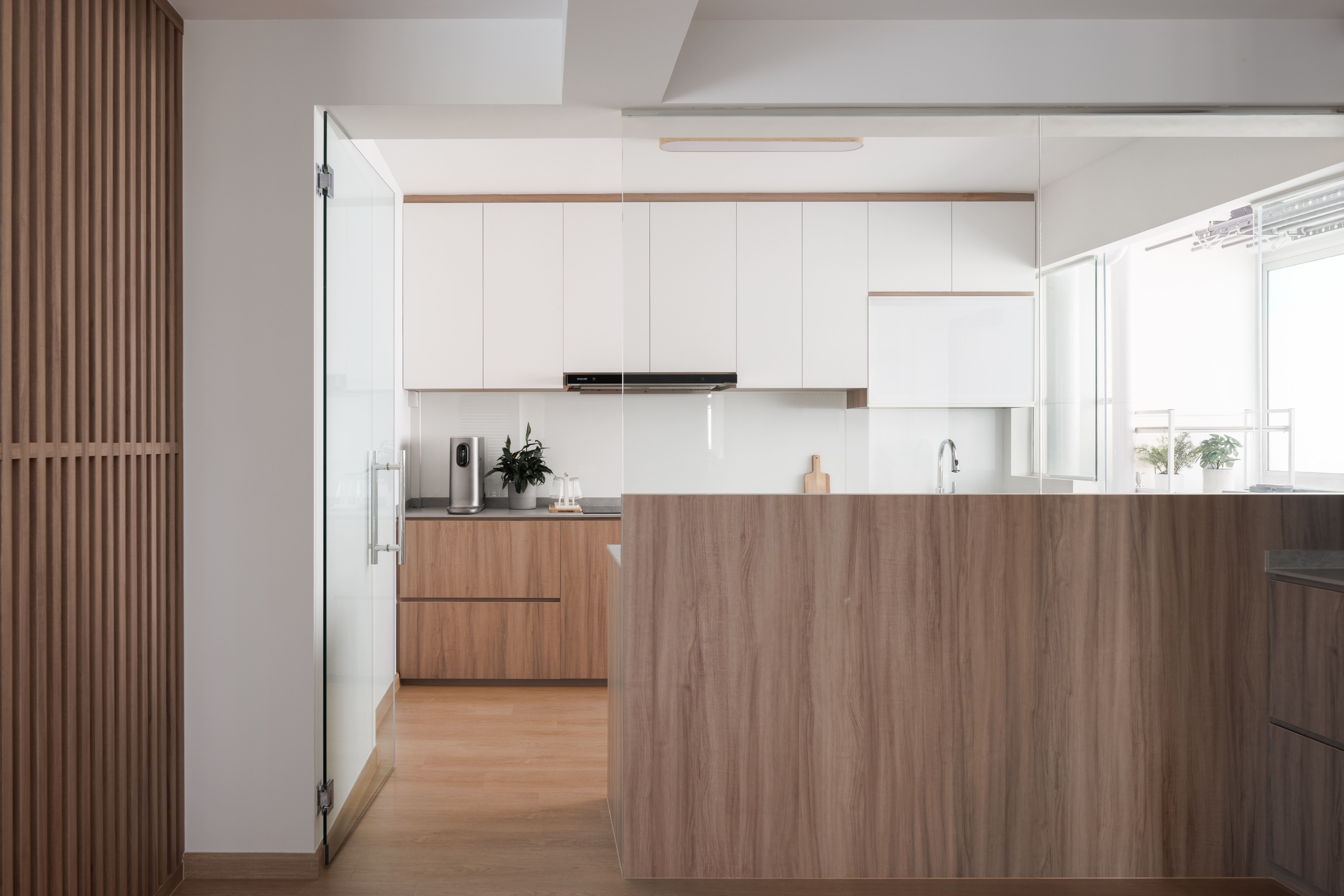 Minimalist Design - Kitchen - HDB 4 Room - Design by Apex Studios Pte Ltd
