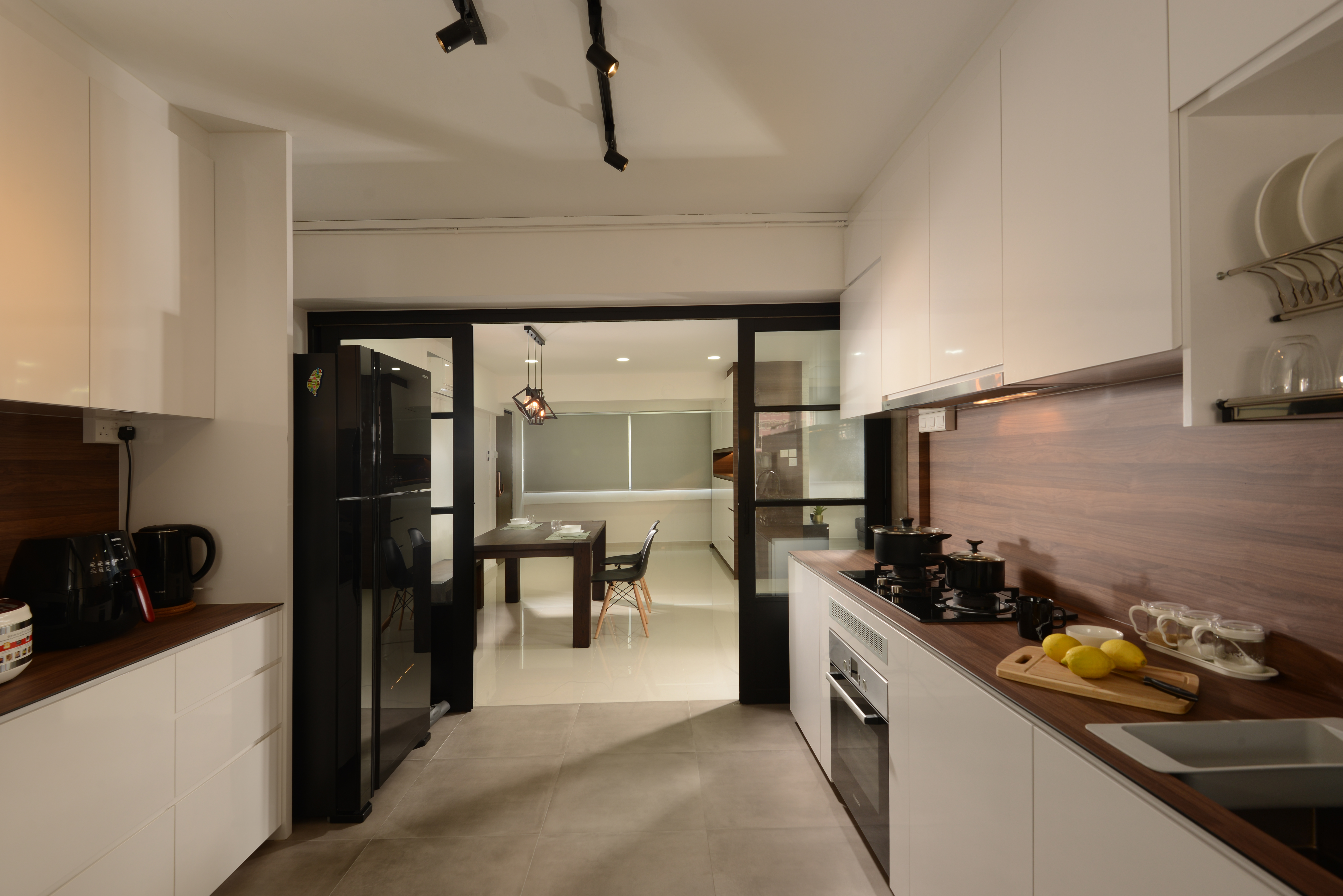 Minimalist Design - Kitchen - HDB 5 Room - Design by Apex Studios Pte Ltd