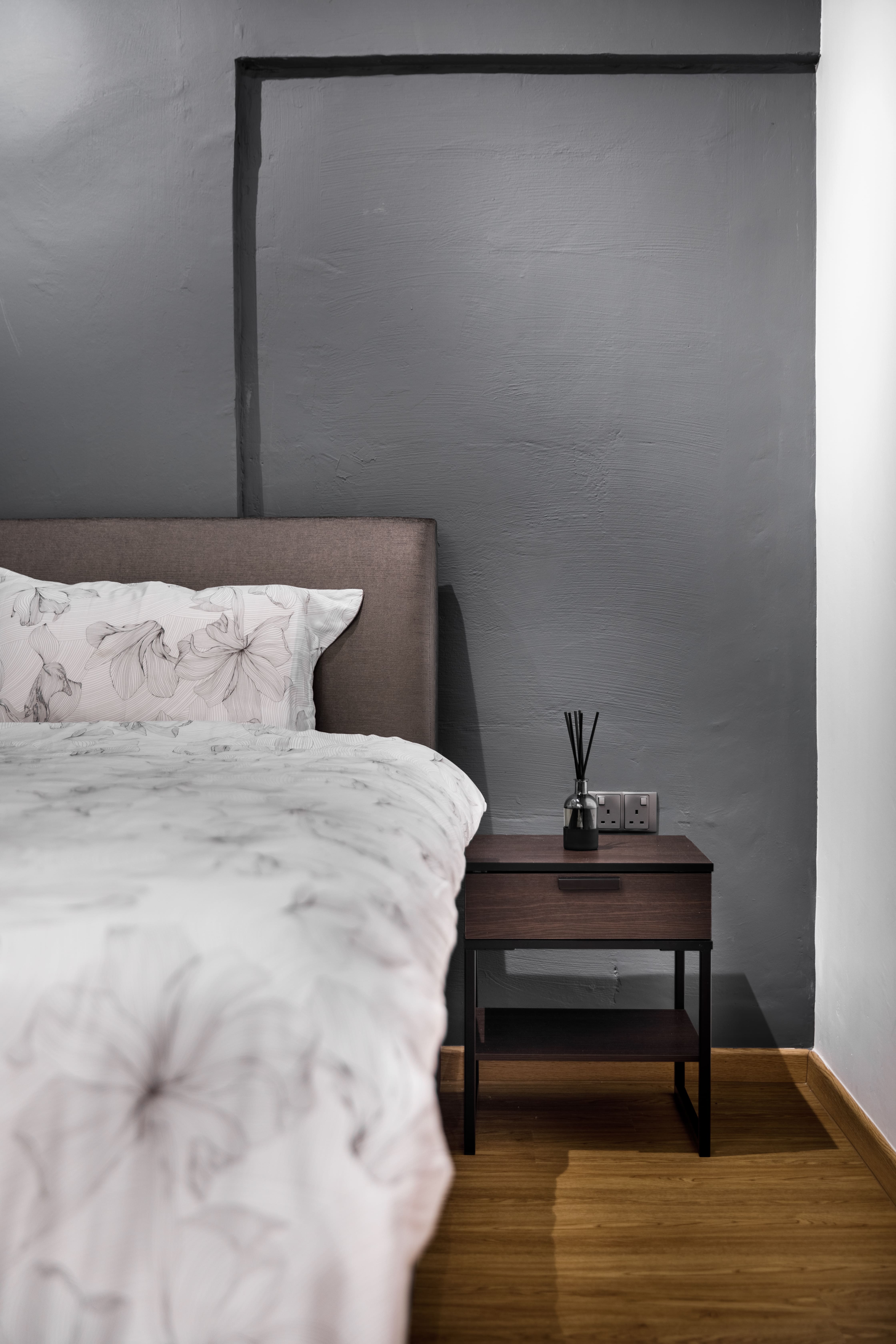 Contemporary, Industrial Design - Bedroom - HDB 3 Room - Design by Apex Studios Pte Ltd
