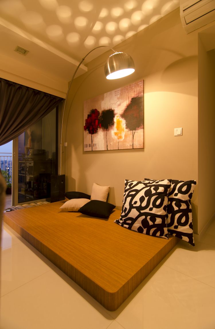 Classical, Contemporary Design - Living Room - HDB 5 Room - Design by Aphrodite Interior Design Pte Ltd