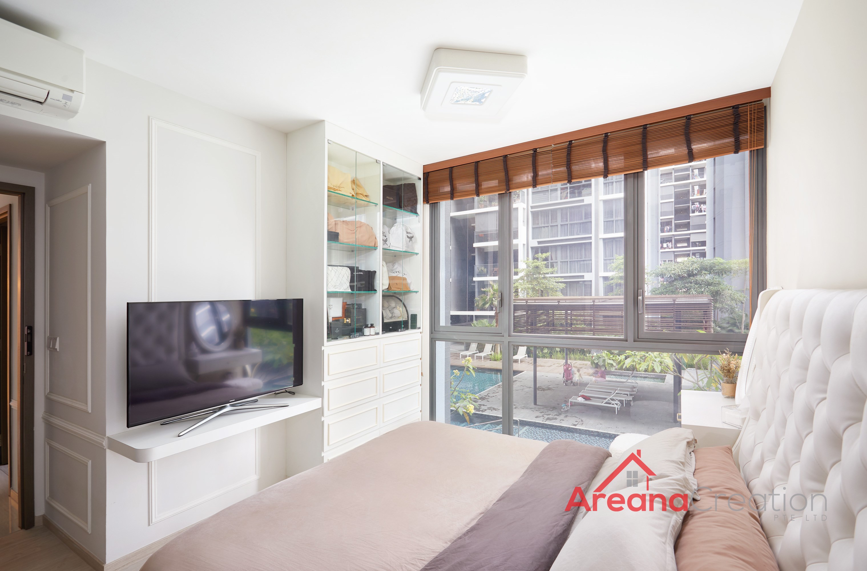 Victorian Design - Bedroom - Condominium - Design by Areana Creation Pte Ltd