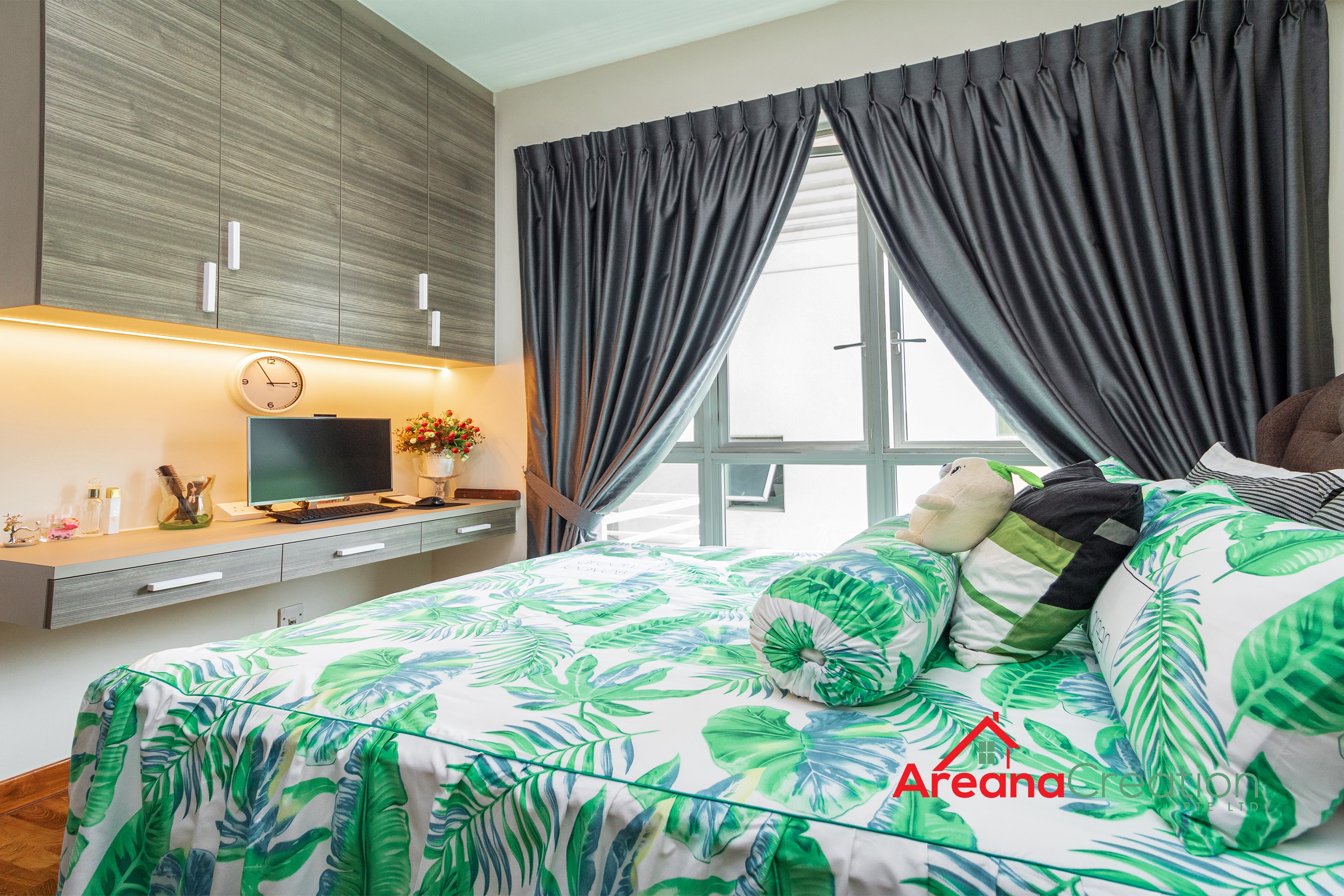 Contemporary Design - Bedroom - Condominium - Design by Areana Creation Pte Ltd