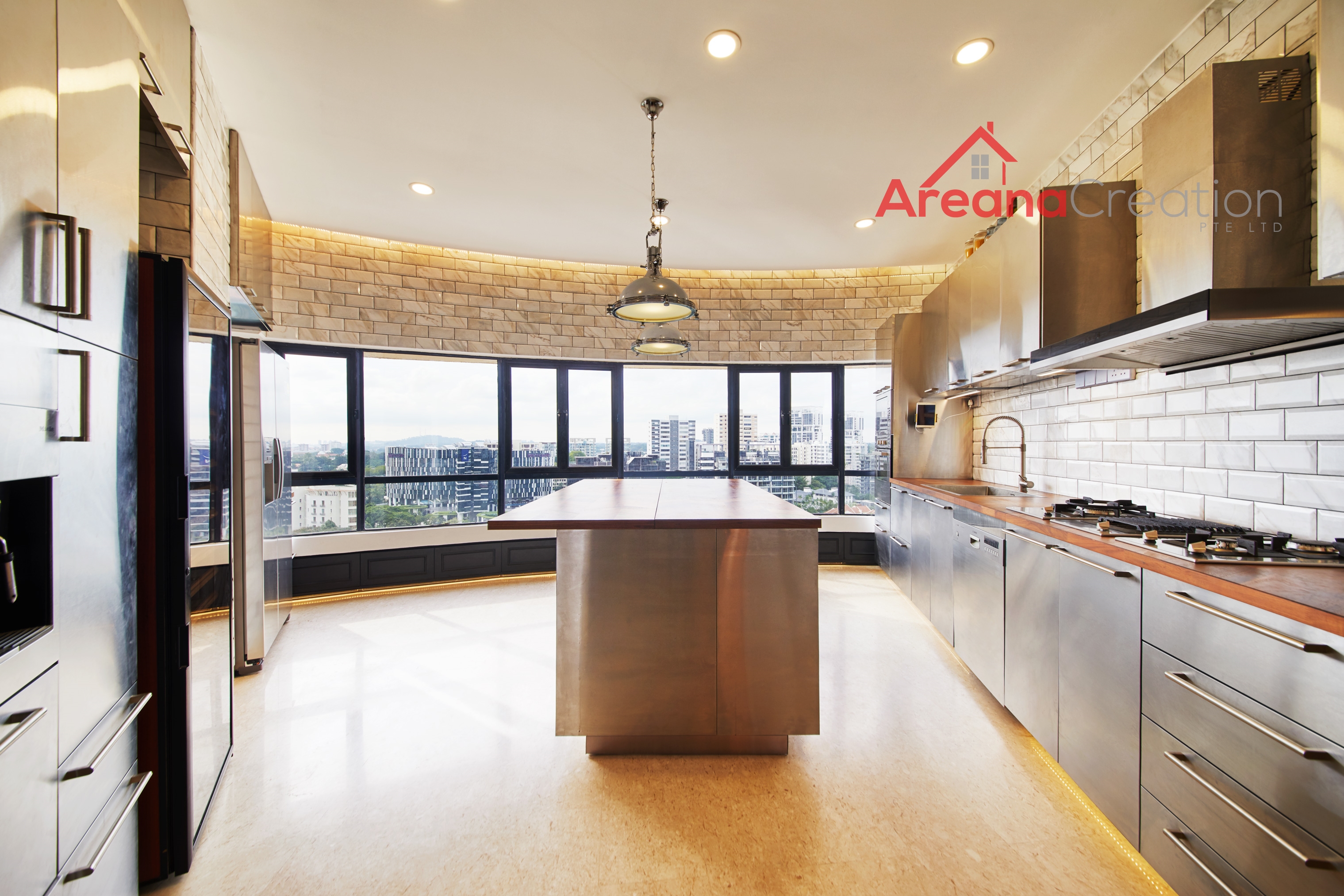 Classical, Modern, Vintage Design - Kitchen - Condominium - Design by Areana Creation Pte Ltd