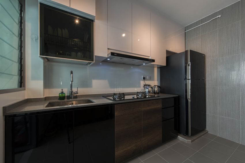 Classical, Minimalist, Modern Design - Kitchen - HDB 4 Room - Design by Artis Interior Pte Ltd
