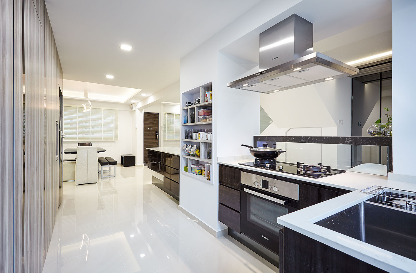 Contemporary, Modern Design - Kitchen - Landed House - Design by Artrend Design