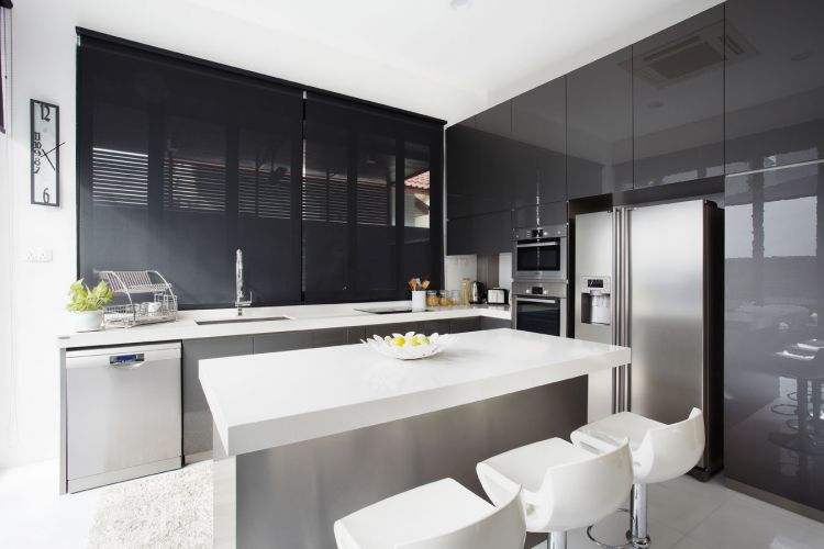 Contemporary, Modern Design - Kitchen - Landed House - Design by Artrend Design