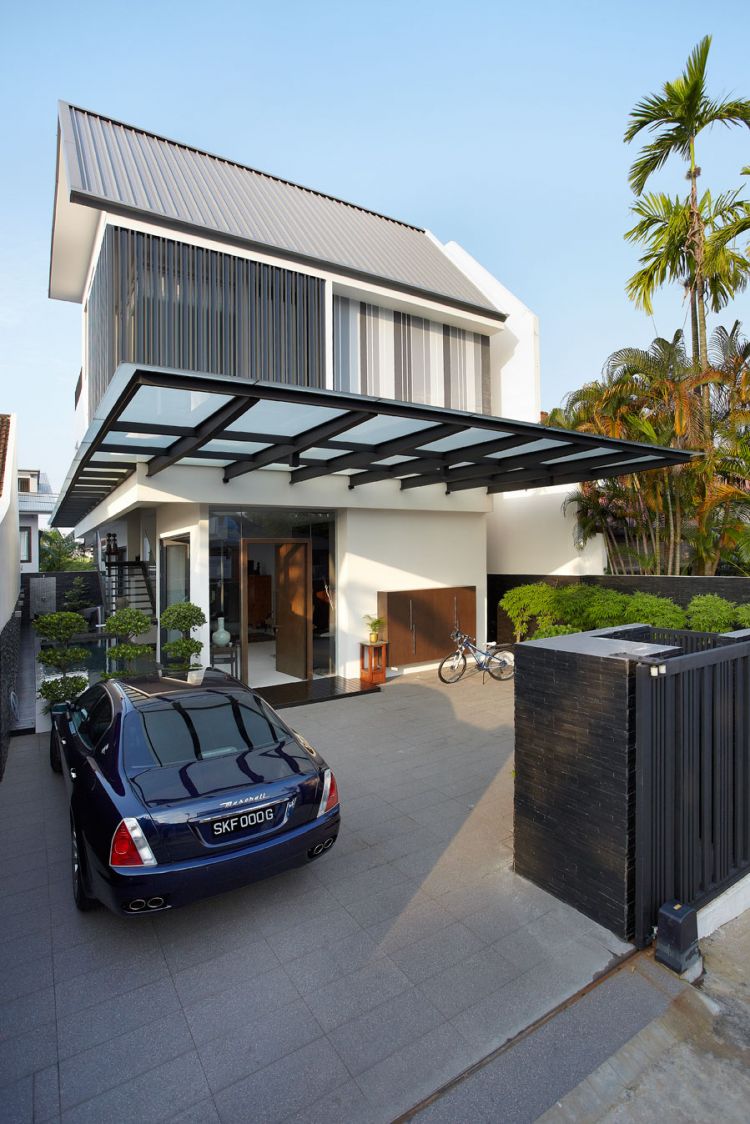 Contemporary, Modern Design - Balcony - Landed House - Design by Artrend Design