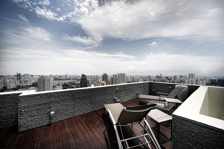 Minimalist, Modern Design - Balcony - Condominium - Design by Artrend Design