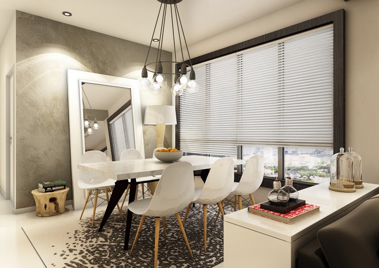 Contemporary, Modern, Scandinavian Design - Dining Room - Condominium - Design by Artrend Design