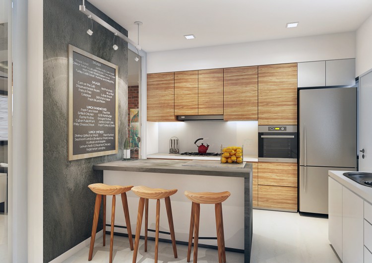 Contemporary, Modern, Scandinavian Design - Kitchen - Condominium - Design by Artrend Design