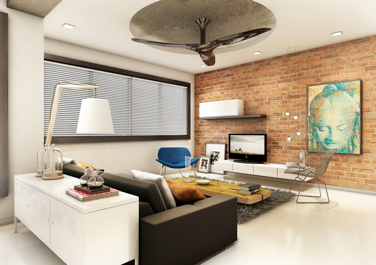 Contemporary, Modern, Scandinavian Design - Living Room - Condominium - Design by Artrend Design