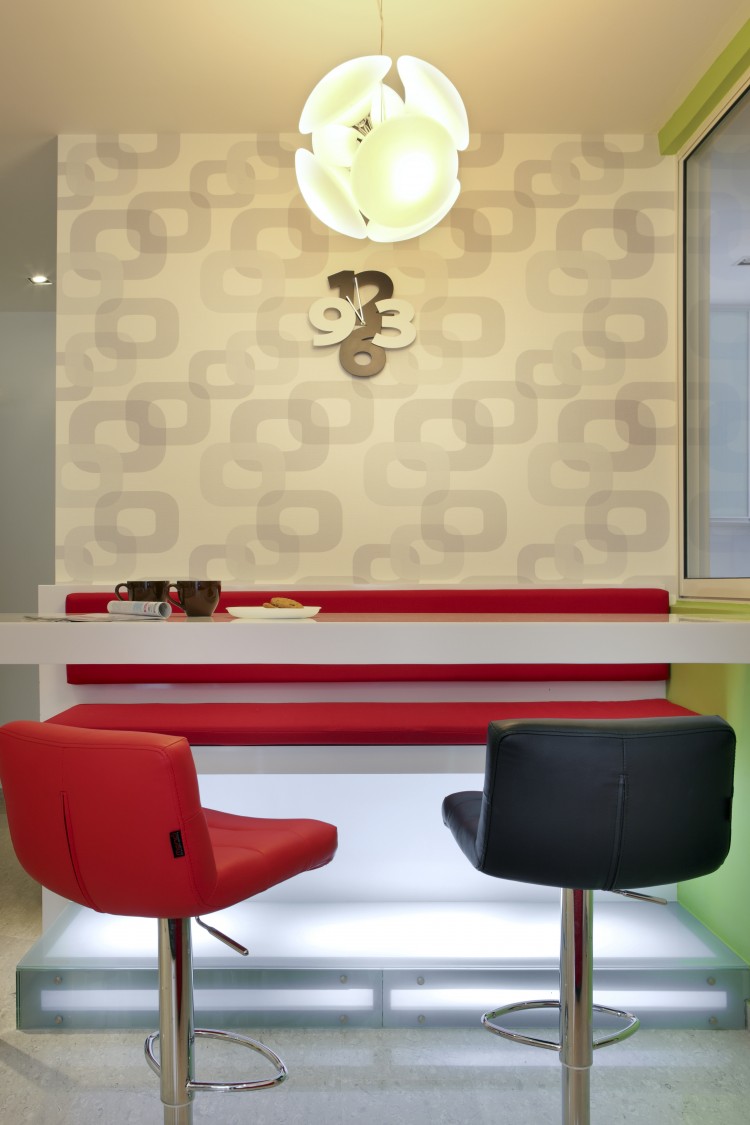 Eclectic, Modern, Retro Design - Dining Room - Condominium - Design by Artrend Design