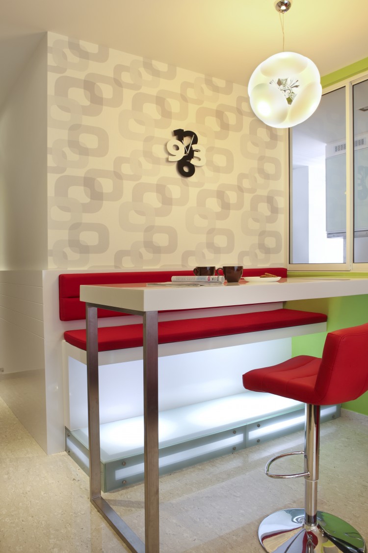 Eclectic, Modern, Retro Design - Dining Room - Condominium - Design by Artrend Design