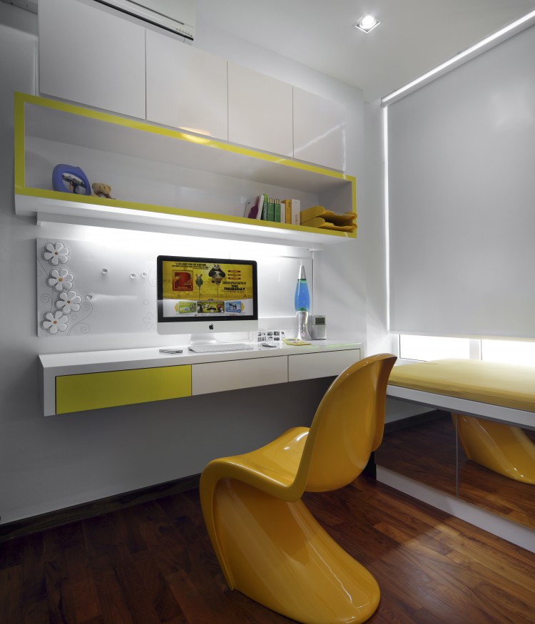 Eclectic, Modern, Retro Design - Study Room - Condominium - Design by Artrend Design