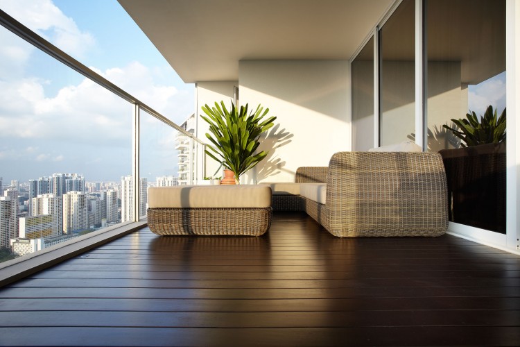 Contemporary, Modern Design - Balcony - Condominium - Design by Artrend Design