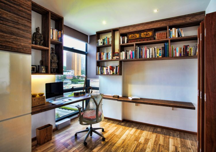 Contemporary, Country, Scandinavian Design - Study Room - Condominium - Design by Artrend Design