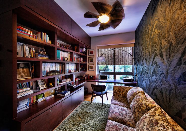 Country, Eclectic, Vintage Design - Study Room - HDB 4 Room - Design by Artrend Design