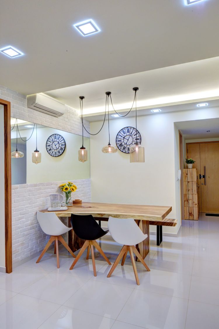 Eclectic, Scandinavian Design - Dining Room - Condominium - Design by Artrend Design