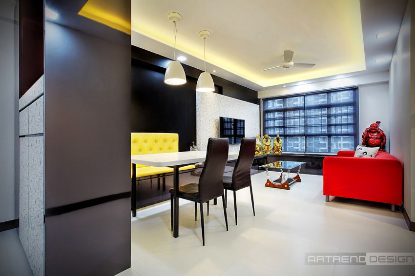 Contemporary, Minimalist, Modern Design - Dining Room - HDB 4 Room - Design by Artrend Design