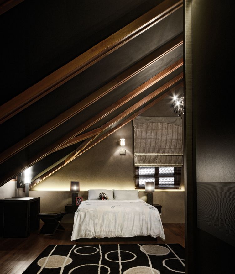Classical, Contemporary, Scandinavian Design - Bedroom - Landed House - Design by Artrend Design