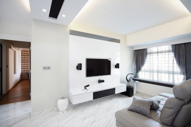 Classical, Minimalist, Modern Design - Living Room - HDB 5 Room - Design by Artrend Design