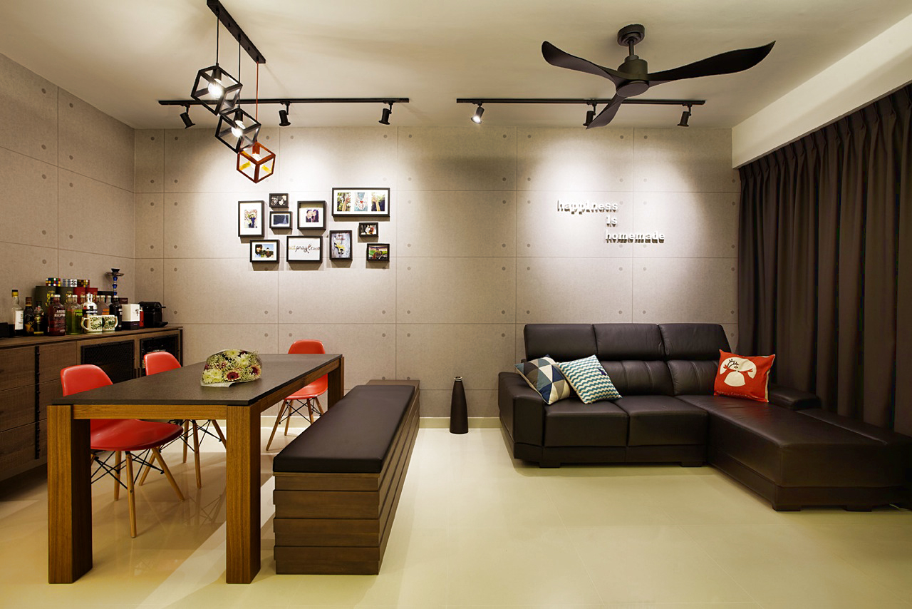 Contemporary, Industrial, Scandinavian Design - Living Room - Condominium - Design by Artrend Design