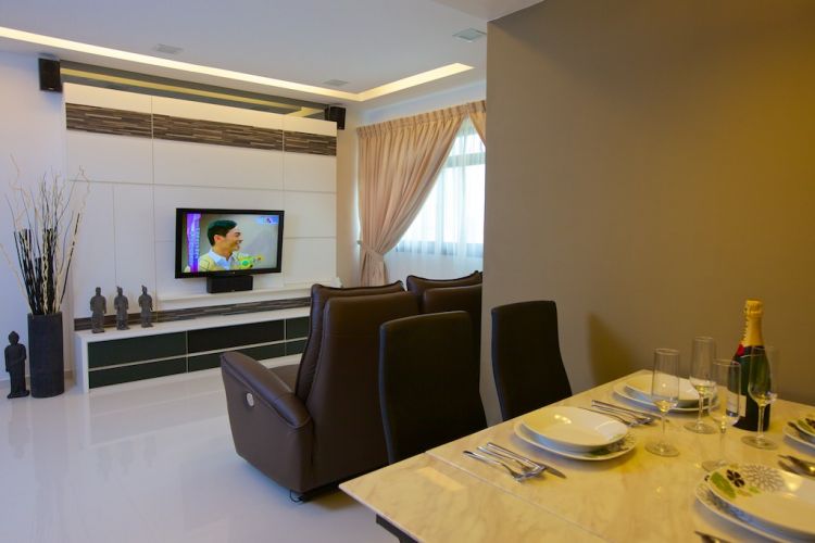 Classical, Contemporary, Modern Design - Dining Room - HDB 5 Room - Design by Asialand ID Pte Ltd