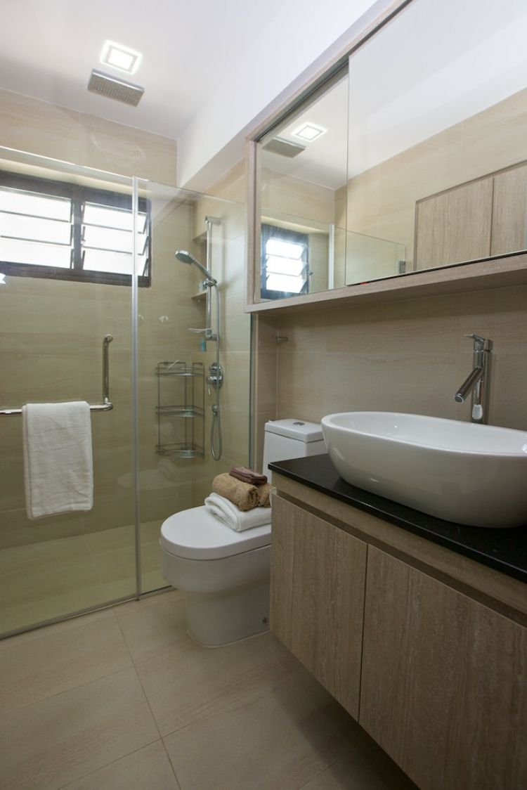 Classical, Contemporary, Modern Design - Bathroom - HDB 4 Room - Design by Asialand ID Pte Ltd