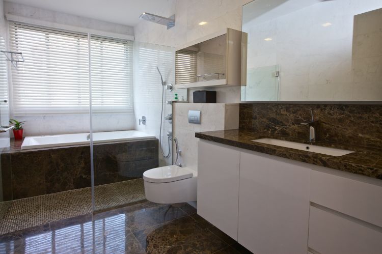 Classical, Contemporary, Modern Design - Bathroom - Landed House - Design by Asialand ID Pte Ltd