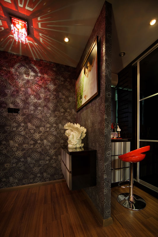 Contemporary, Modern, Victorian Design - Entertainment Room - HDB 5 Room - Design by Aspero Design