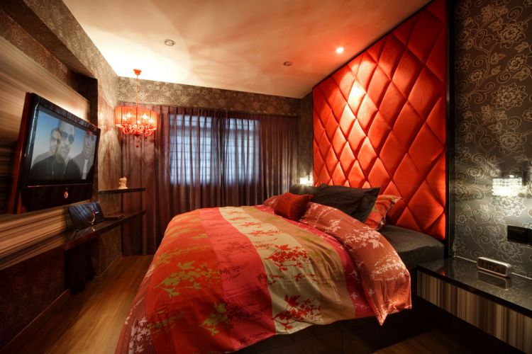 Contemporary, Modern, Victorian Design - Bedroom - HDB 5 Room - Design by Aspero Design