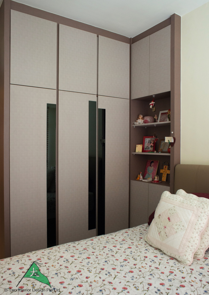 Country, Industrial, Retro Design - Bedroom - HDB 4 Room - Design by B-Two Interior Design Pte Ltd