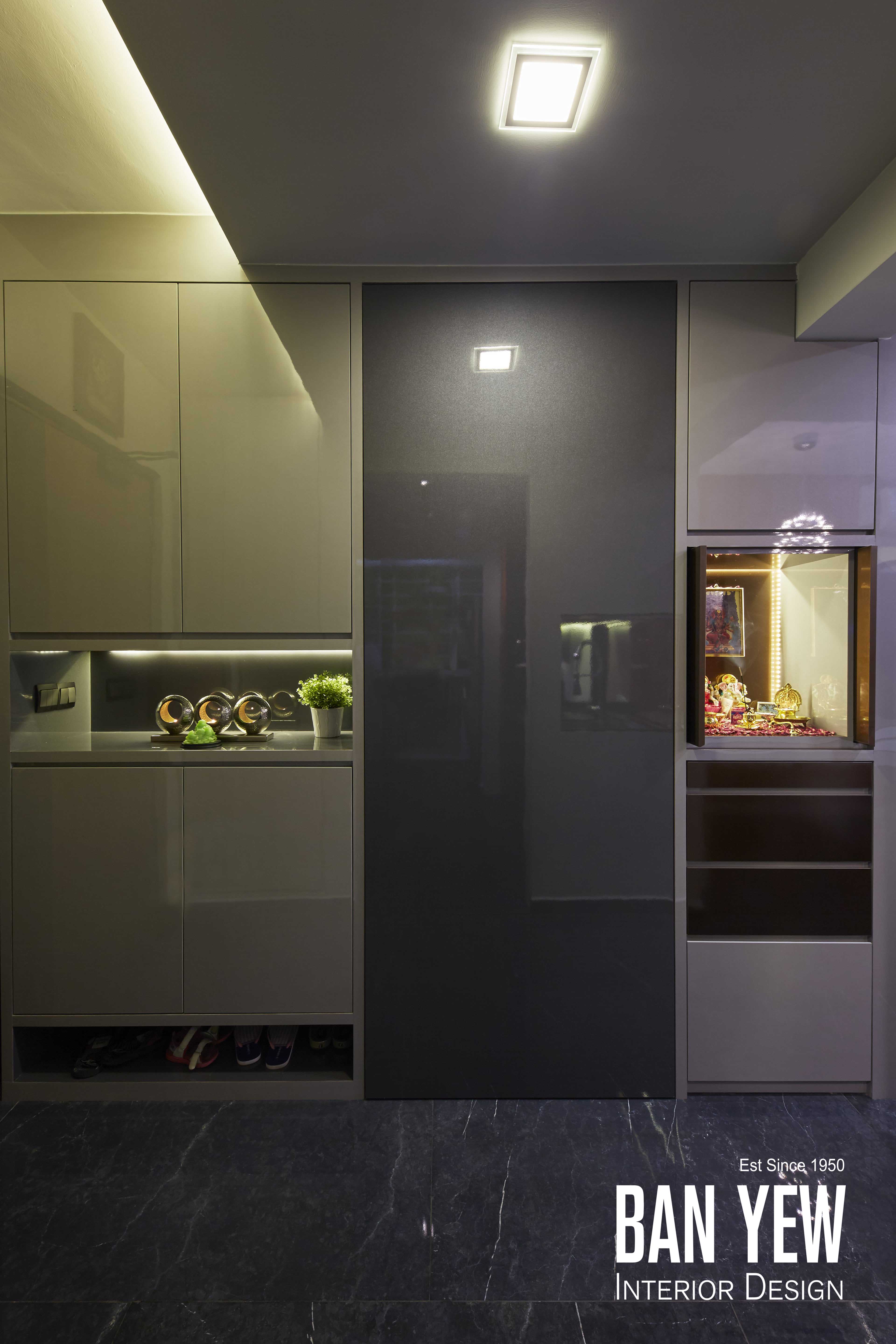 Modern, Retro, Resort Design - Bedroom - HDB 3 Room - Design by Ban Yew Interior Design Pte Ltd