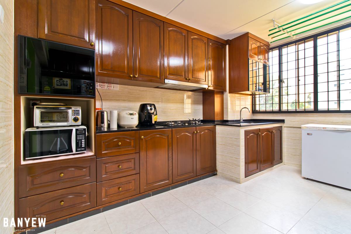 Others, Rustic, Vintage Design - Kitchen - HDB 4 Room - Design by Ban Yew Interior Design Pte Ltd