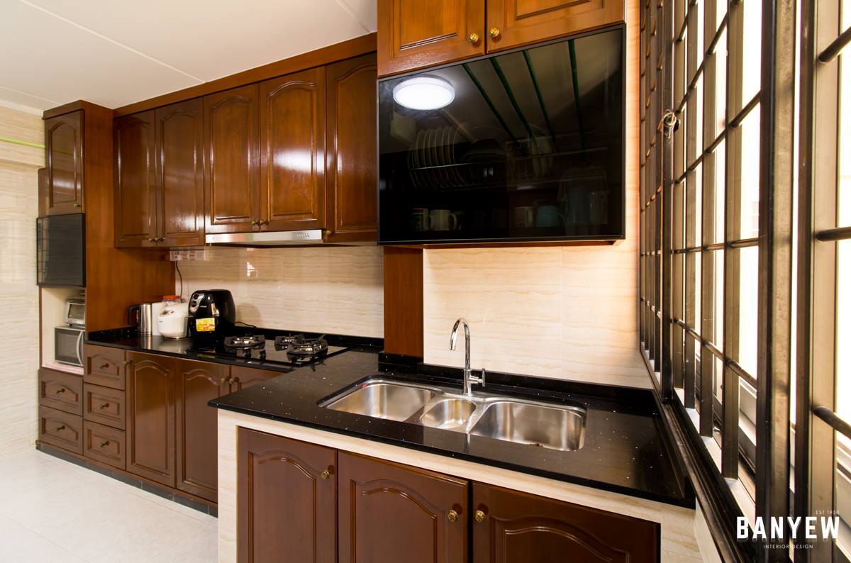 Others, Rustic, Vintage Design - Kitchen - HDB 4 Room - Design by Ban Yew Interior Design Pte Ltd