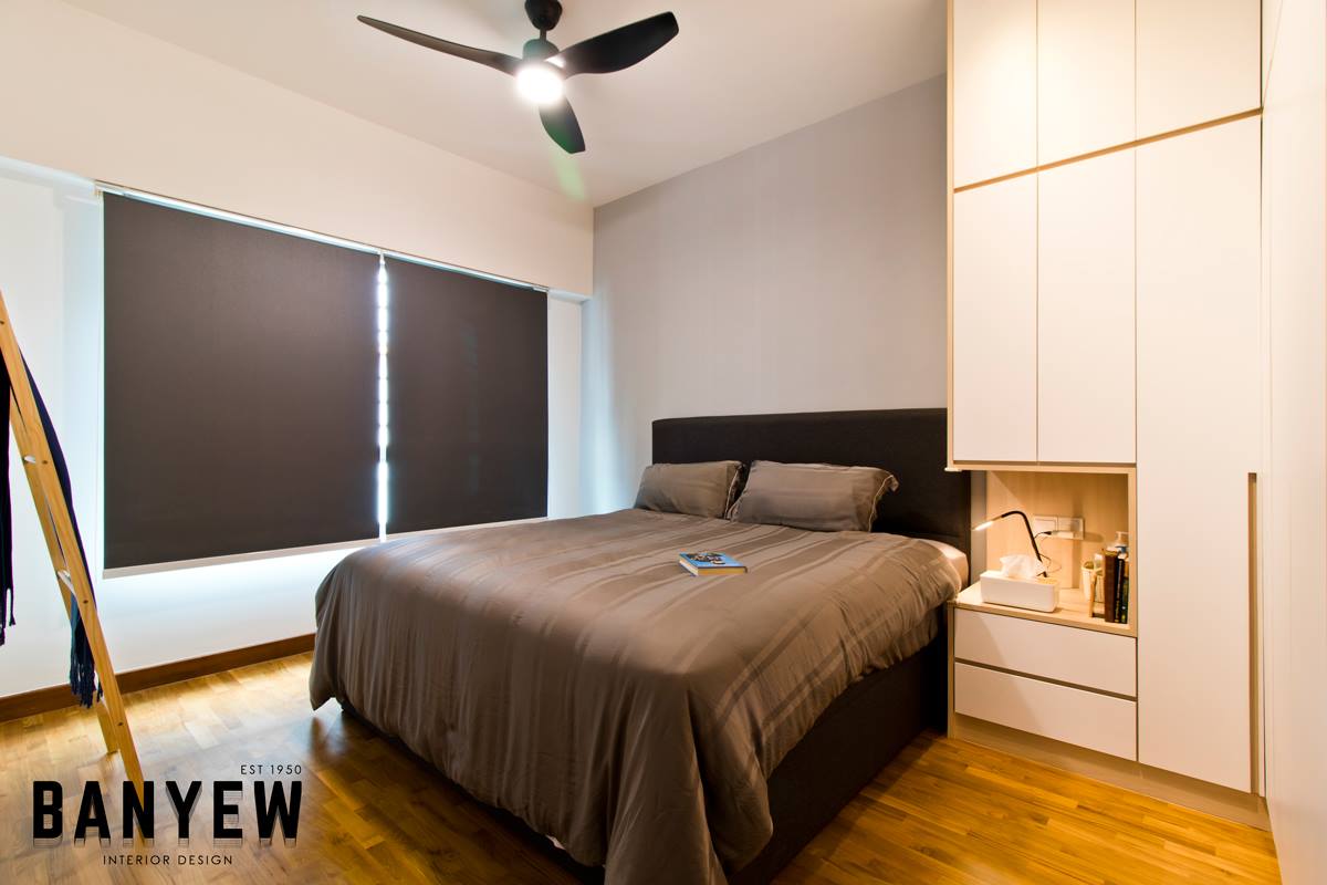 Classical, Modern Design - Bedroom - HDB 4 Room - Design by Ban Yew Interior Design Pte Ltd