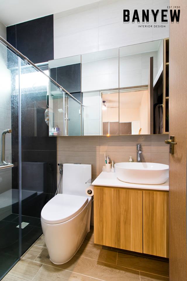 Classical, Modern Design - Bathroom - HDB 4 Room - Design by Ban Yew Interior Design Pte Ltd