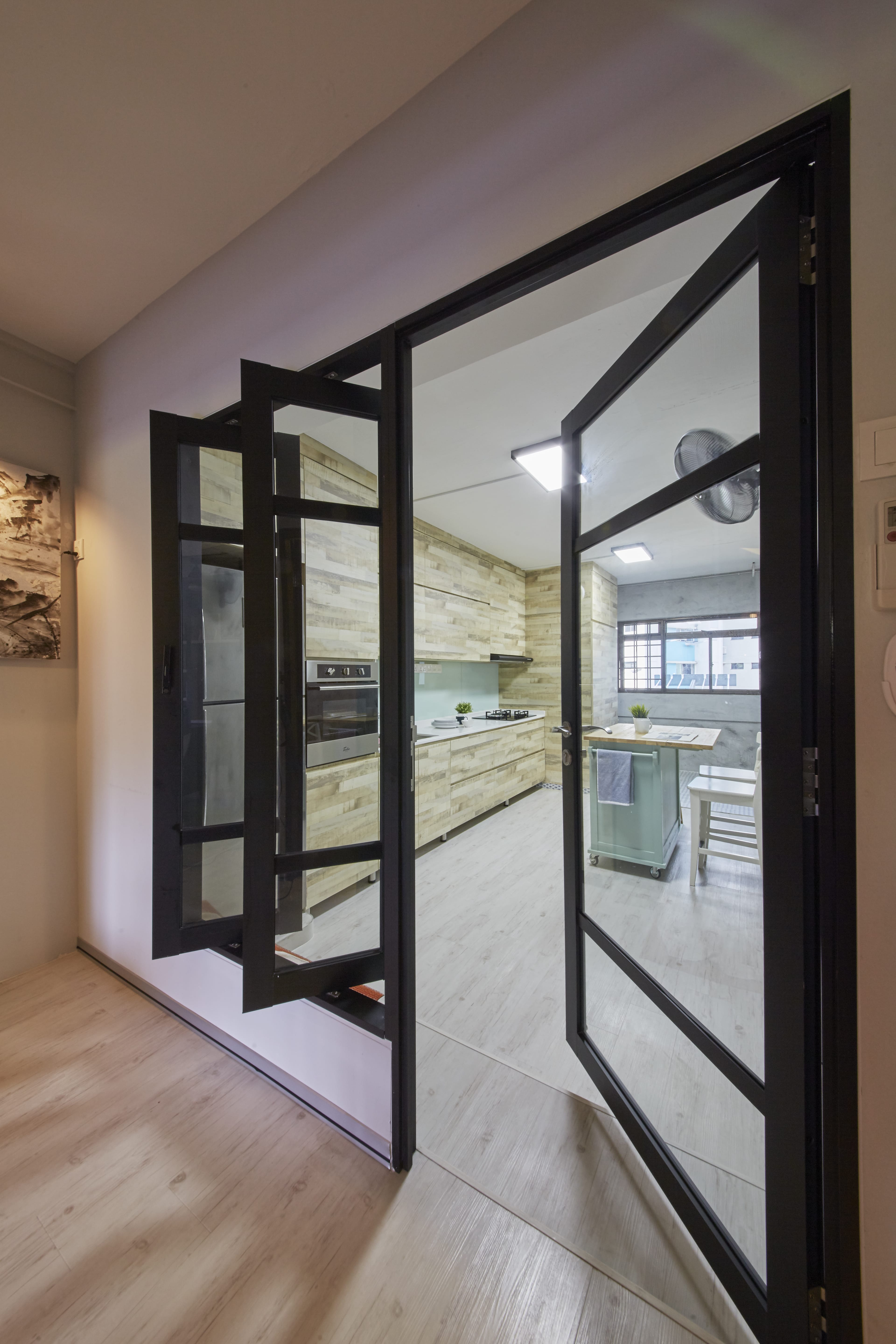 Classical, Modern, Vintage Design - Kitchen - HDB 4 Room - Design by Ban Yew Interior Design Pte Ltd